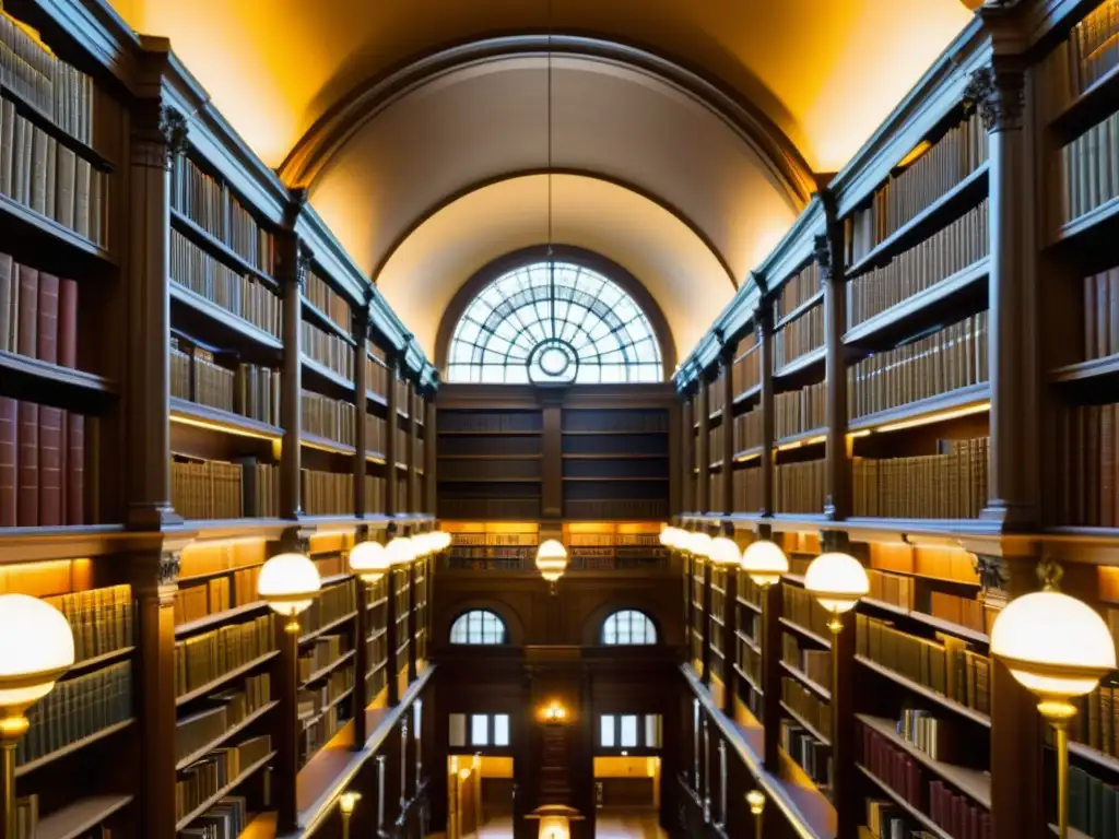 El ambiente intelectual de la Academia Francesa con estanterías llenas de libros de filosofía invita a explorar itinerarios ilustrados en París