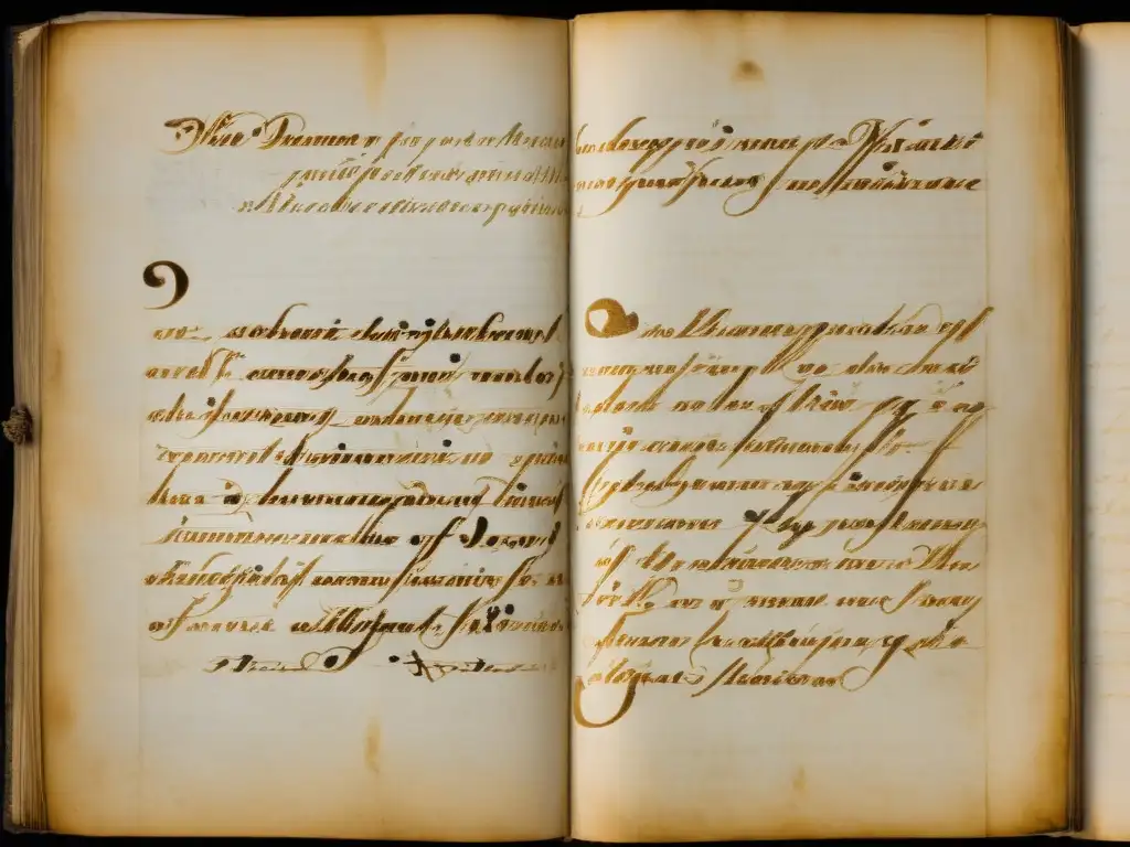 Una antigua y desgastada filosofía de la acción inspirada por Kant, con anotaciones hechas a mano en caligrafía elegante