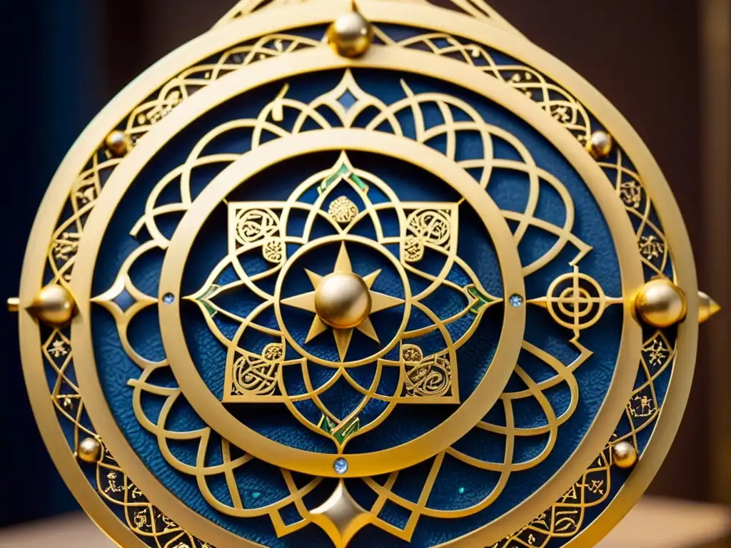Un astrolabio árabe exquisitamente decorado destaca la influencia de la filosofía islámica en la ciencia medieval