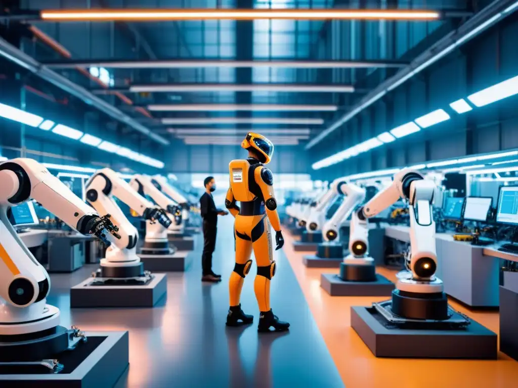 Avanzada fusión de robots y humanos en la industria: impacto de la robótica en el empleo