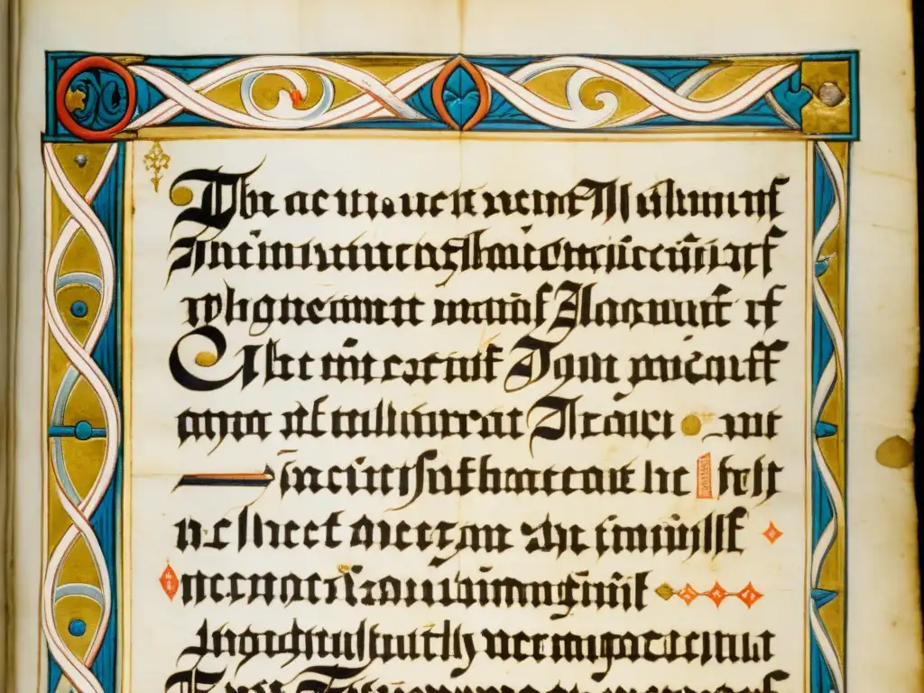 Detalle de manuscrito medieval con raíces filosóficas del individualismo en la época medieval