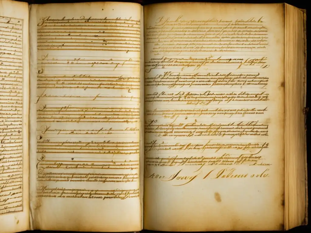 Dialéctica del Amo y Esclavo Hegel: Imagen de un manuscrito envejecido con anotaciones manuscritas, resaltando su valor histórico y académico