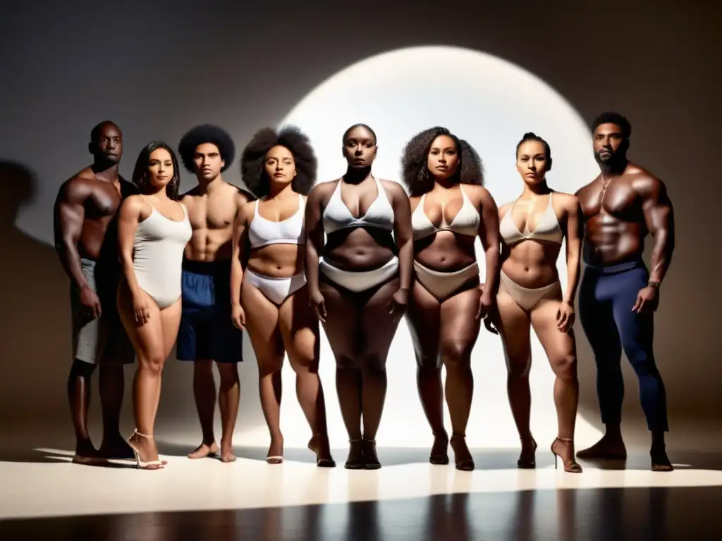 Diversidad y fortaleza en la representación postcolonial del cuerpo, desafiando estándares de belleza