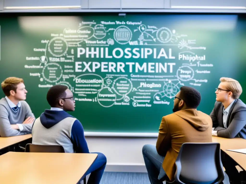 Estimulante simulación de experimentos filosóficos en la práctica educativa