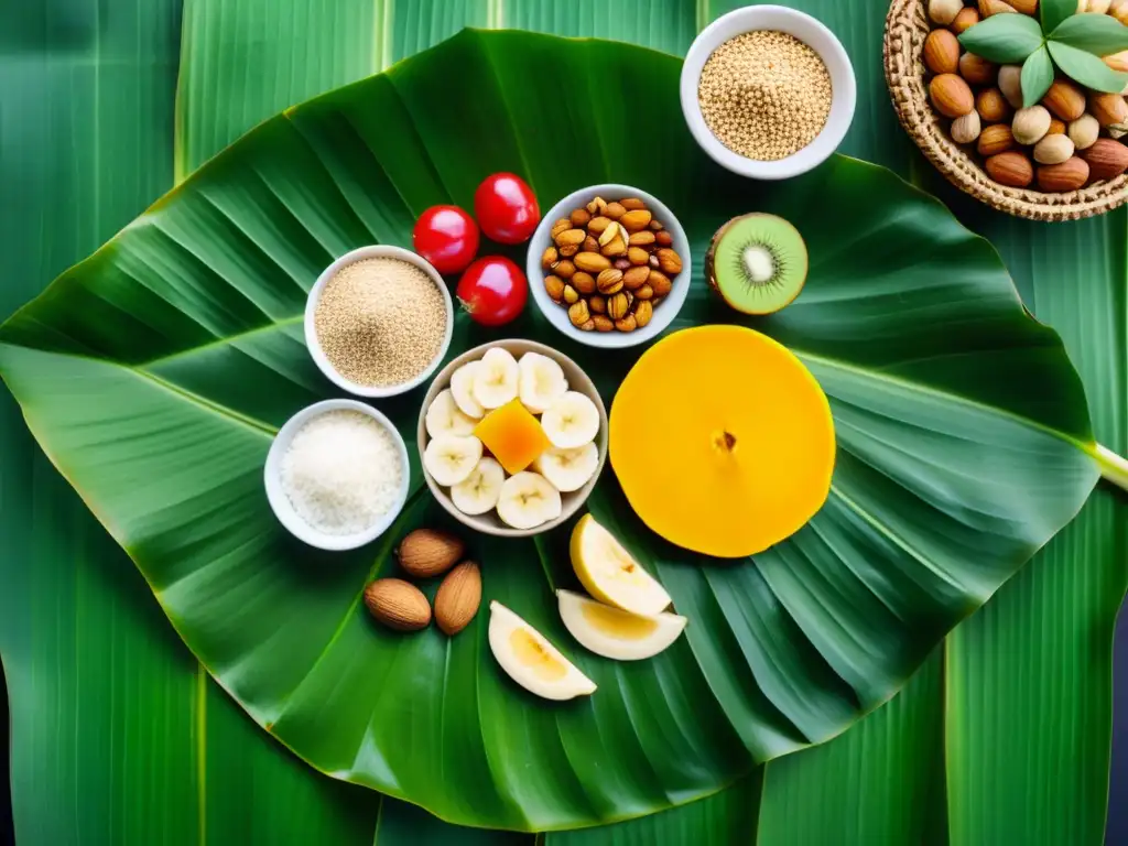 Un festín jainista en hoja de plátano, exhibe la belleza de la alimentación consciente y los principios alimentación consciente jainista