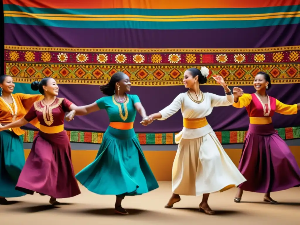 Una imagen vibrante que muestra la diversidad cultural en la modernidad, destacando el relativismo cultural en la filosofía occidental