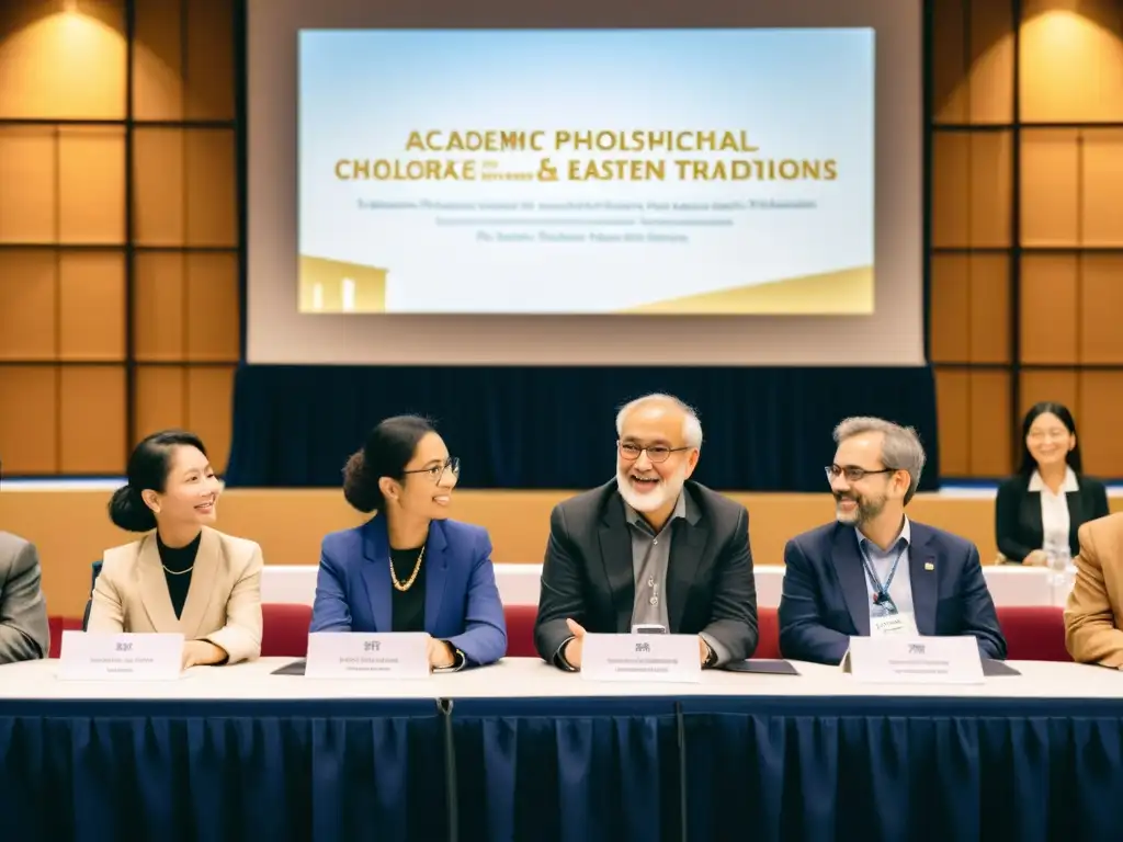 Intenso diálogo filosófico entre Oriente y Occidente en prestigiosa conferencia académica
