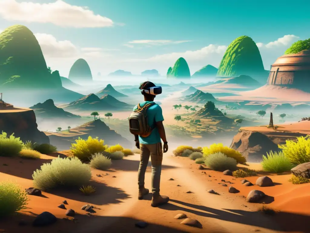 Un jugador enfrenta una encrucijada ética en una simulación de realidad virtual en un videojuego