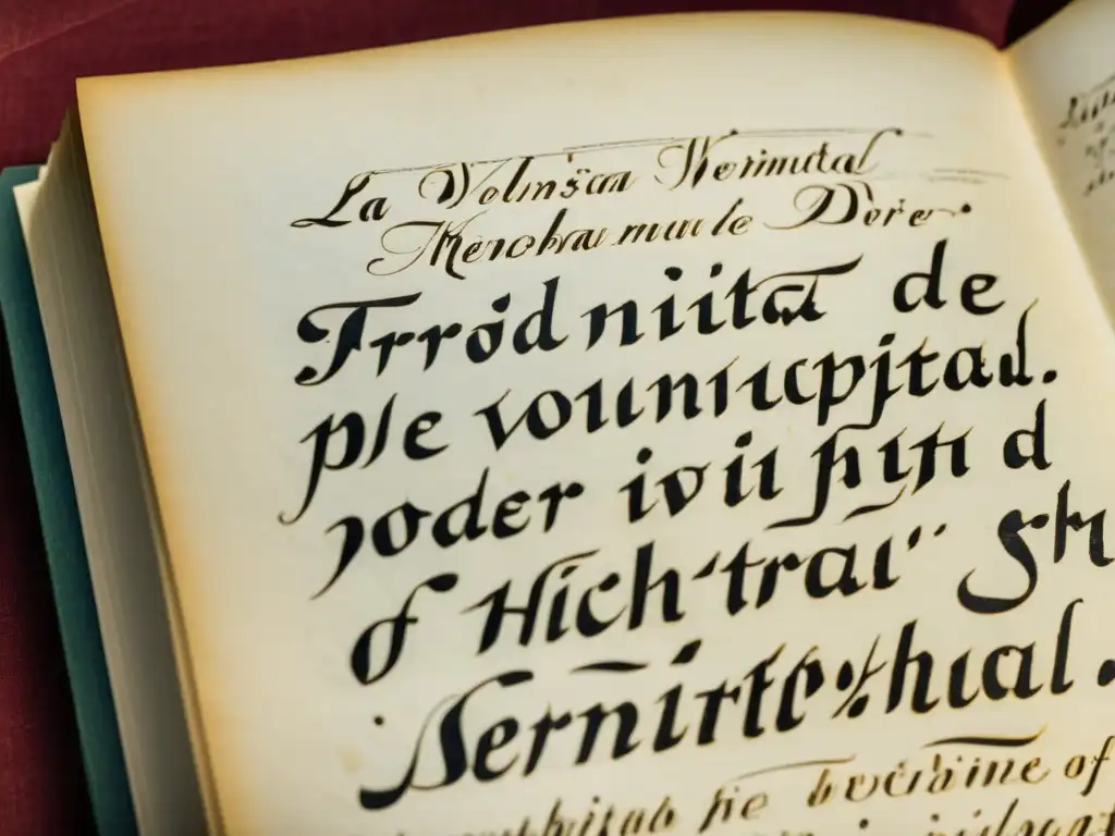 Manuscrito de Friedrich Nietzsche para 'La Voluntad de Poder' iluminado por luz natural, mostrando la profundidad del legado filosófico