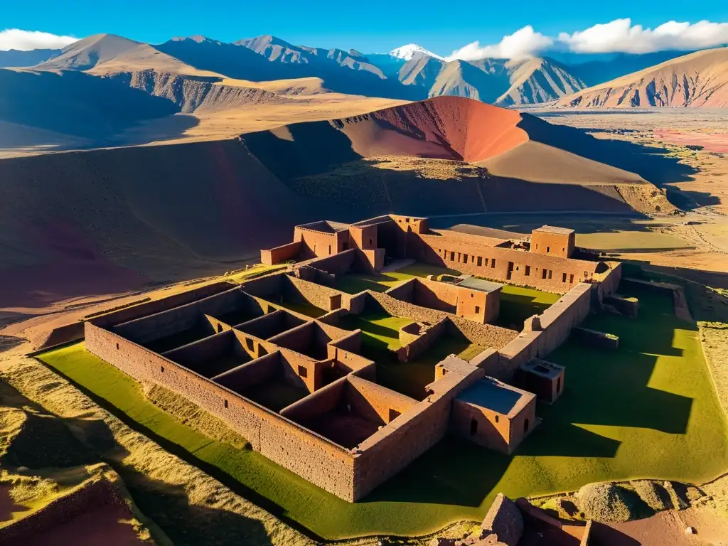 Majestuosas ruinas de Tiwanaku: legado ancestral en los Andes Explora las misteriosas ruinas de Tiwanaku, donde la arqueología y la filosofía se entrelazan en un paisaje majestuoso de los Andes