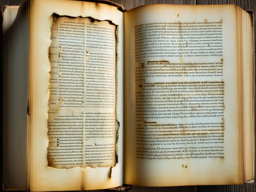 Una página de libro antiguo con texto filosófico sobre la dialéctica de la Ilustración explicada, iluminada por luz cálida natural