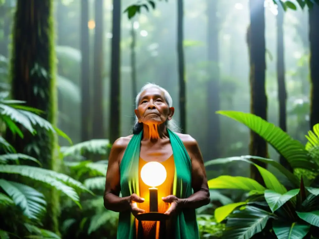 Sabiduría de pueblos originarios en la conservación ambiental en la exuberante selva