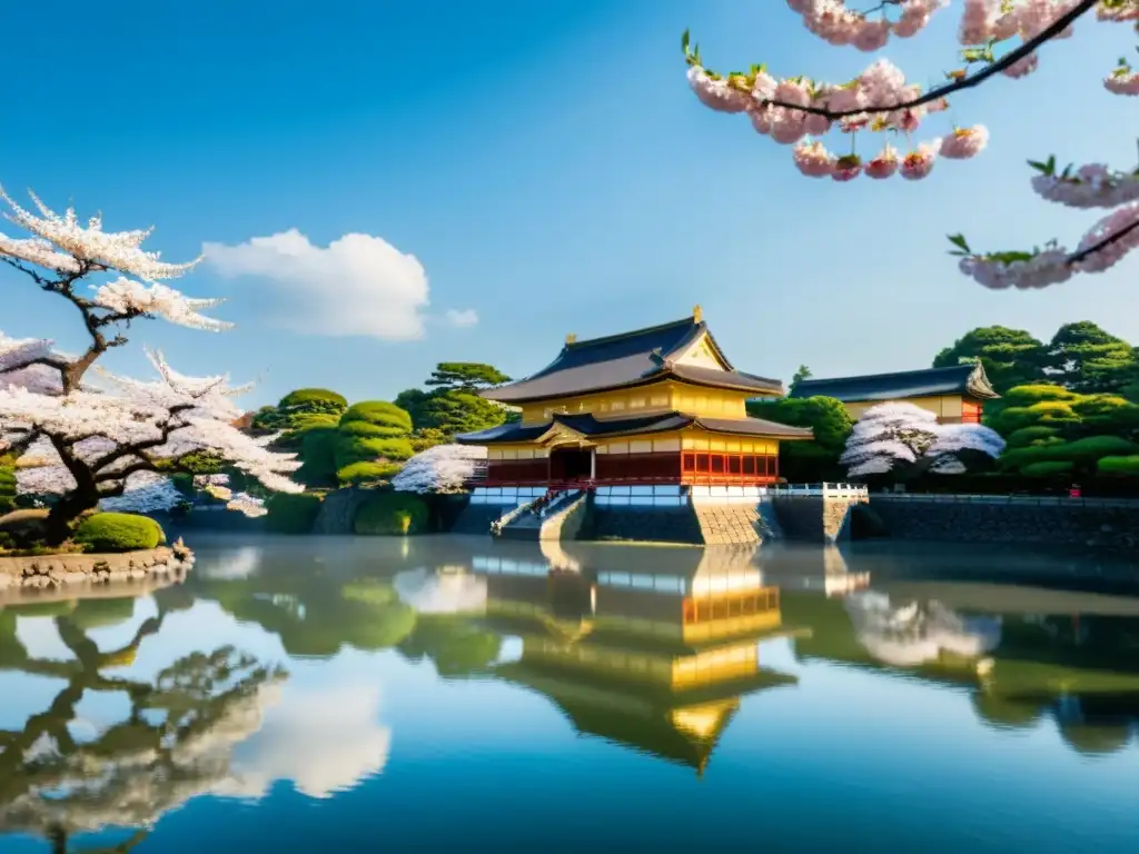 El sol ilumina el Palacio Imperial durante la era Reiwa en Japón, conectando la tradición con la esencia espiritual del shinto